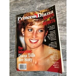 Collector's Edition Princess Diana Queen of Hearts Magazine Vol 1 No 2 Multi OS